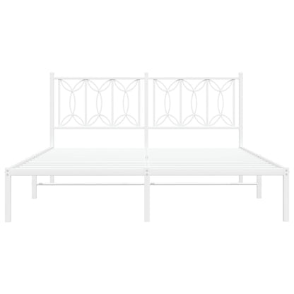 Metal Bed Frame Without Mattress