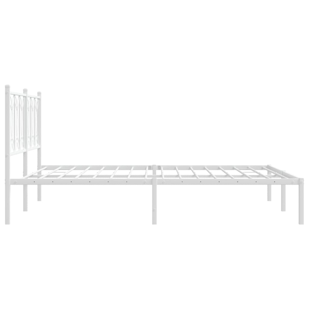 Metal Bed Frame Without Mattress