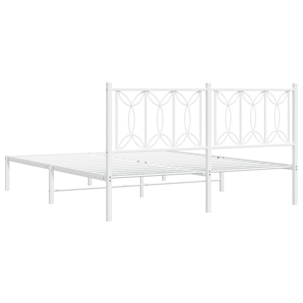 Metal Bed Frame Without Mattress