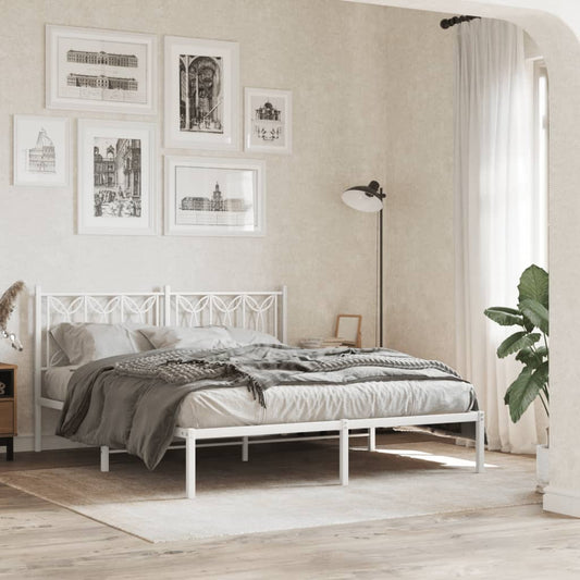 Metal Bed Frame Without Mattress