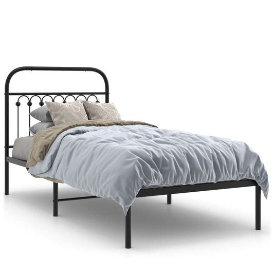 Metal Bed Frame Without Mattress