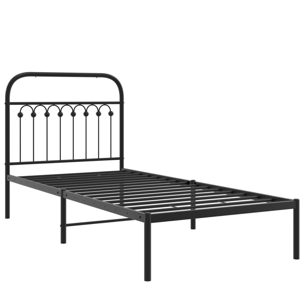 Metal Bed Frame Without Mattress