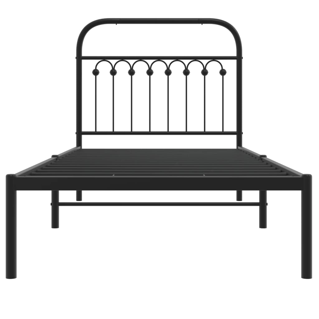 Metal Bed Frame Without Mattress