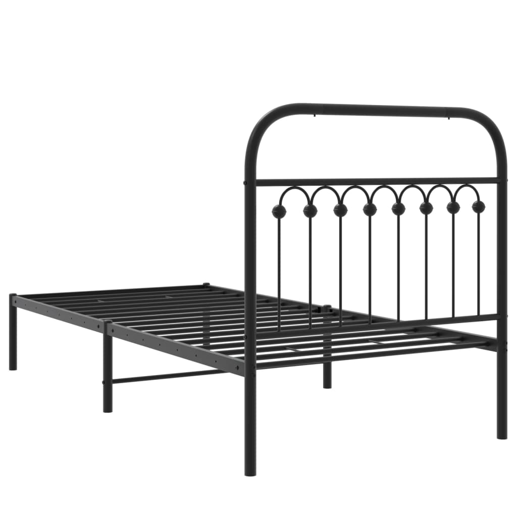 Metal Bed Frame Without Mattress