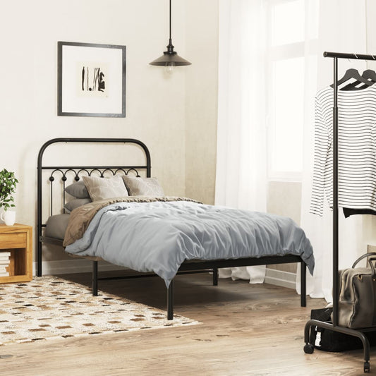 Metal Bed Frame Without Mattress