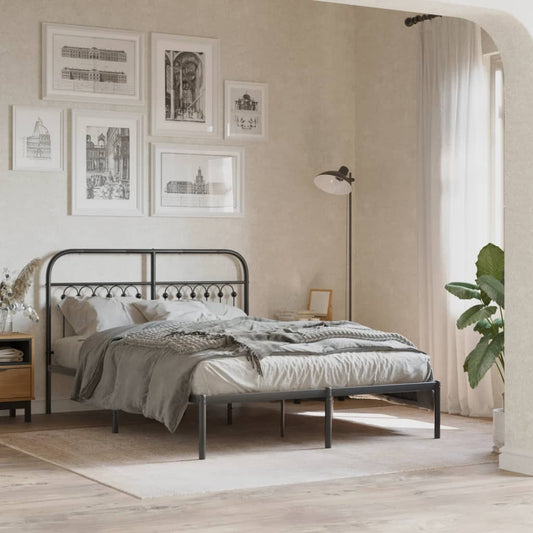 Metal Bed Frame Without Mattress