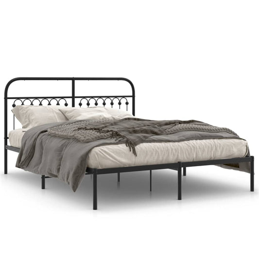 Metal Bed Frame Without Mattress