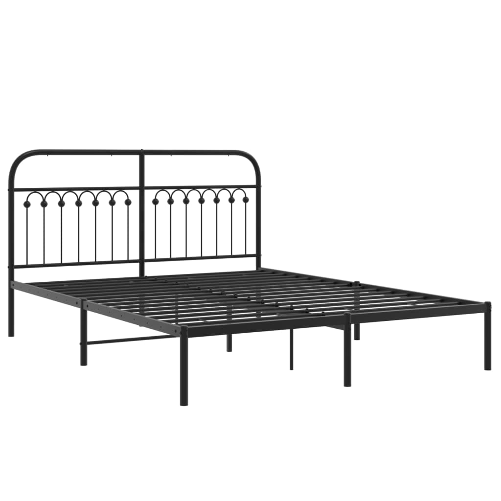 Metal Bed Frame Without Mattress