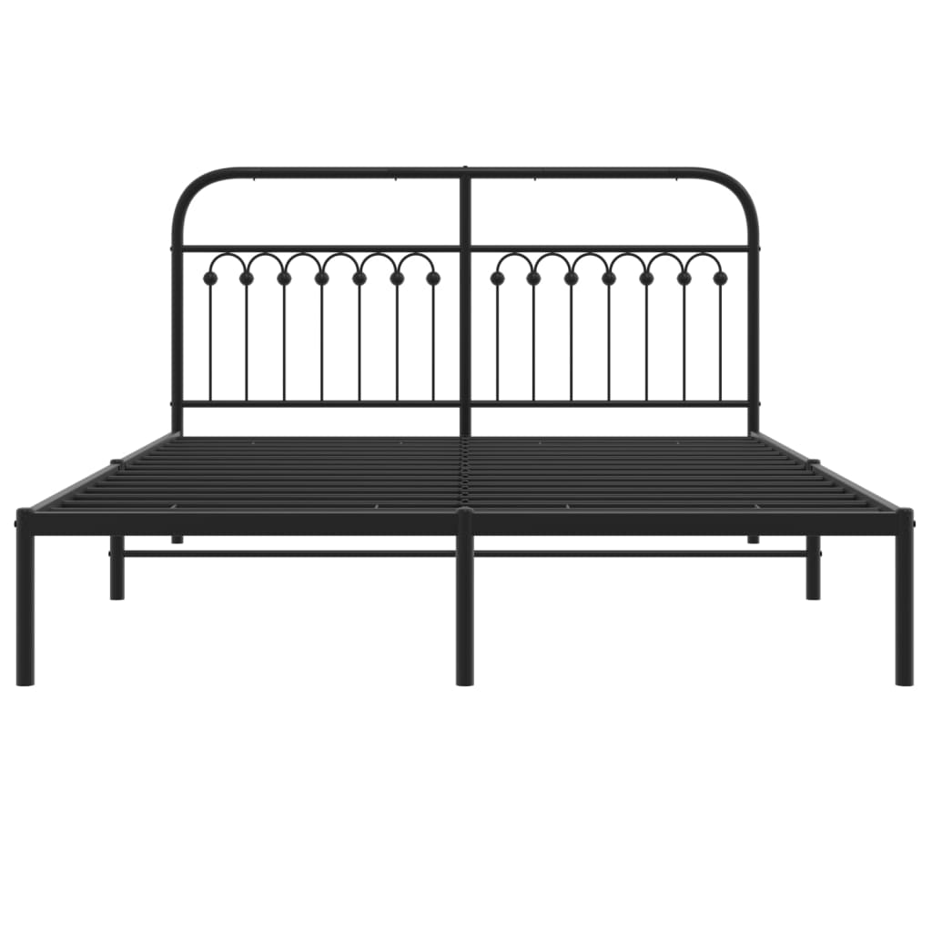 Metal Bed Frame Without Mattress