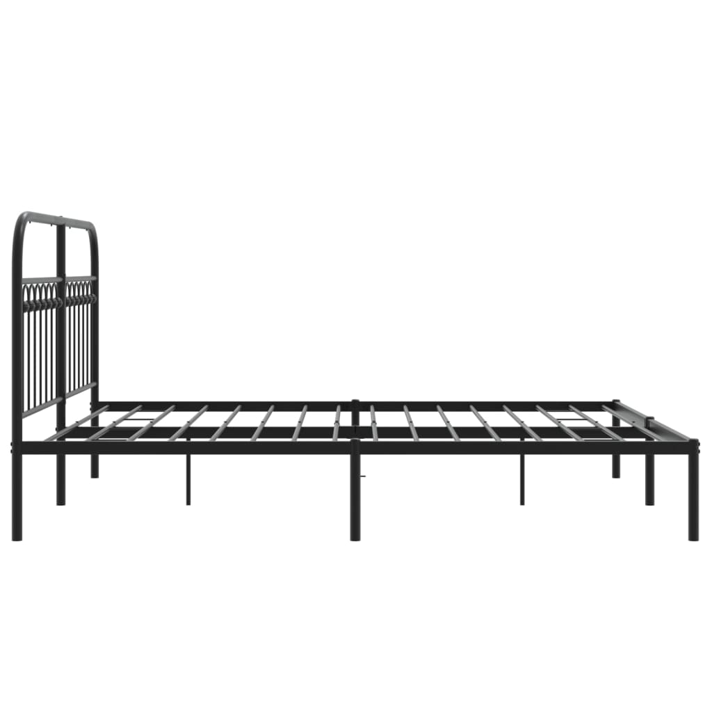 Metal Bed Frame Without Mattress