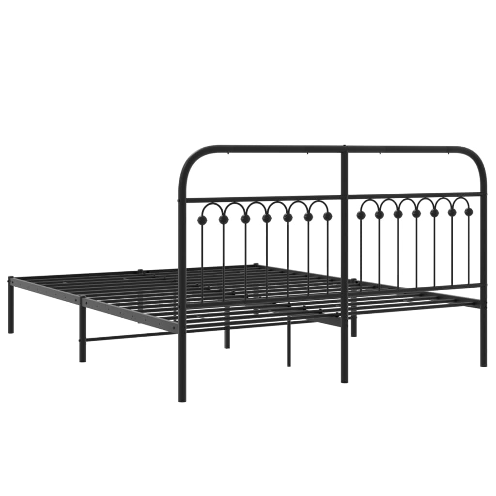 Metal Bed Frame Without Mattress
