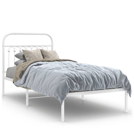 Metal Bed Frame Without Mattress