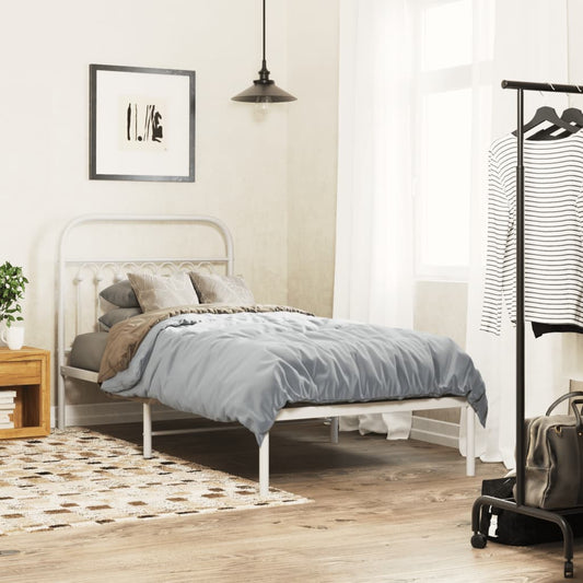 Metal Bed Frame Without Mattress