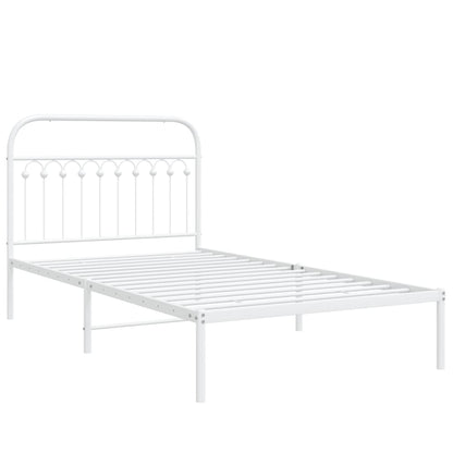 Metal Bed Frame Without Mattress King Single