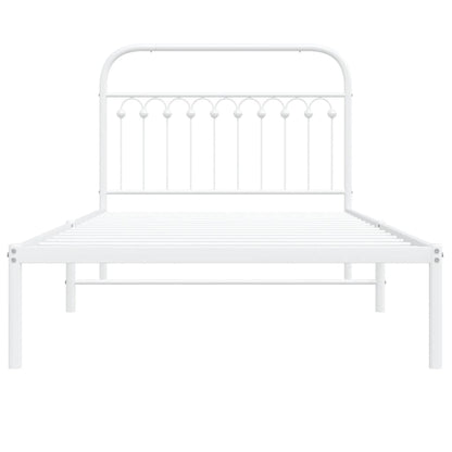Metal Bed Frame Without Mattress King Single