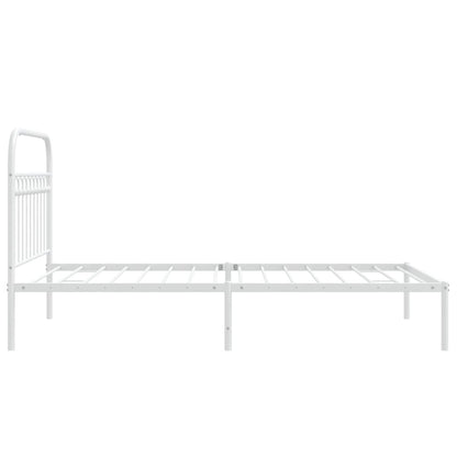 Metal Bed Frame Without Mattress King Single
