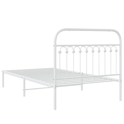 Metal Bed Frame Without Mattress King Single