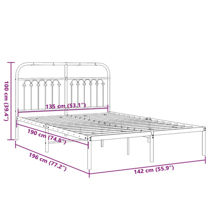 Metal Bed Frame Without Mattress