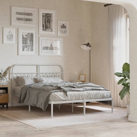 Metal Bed Frame Without Mattress