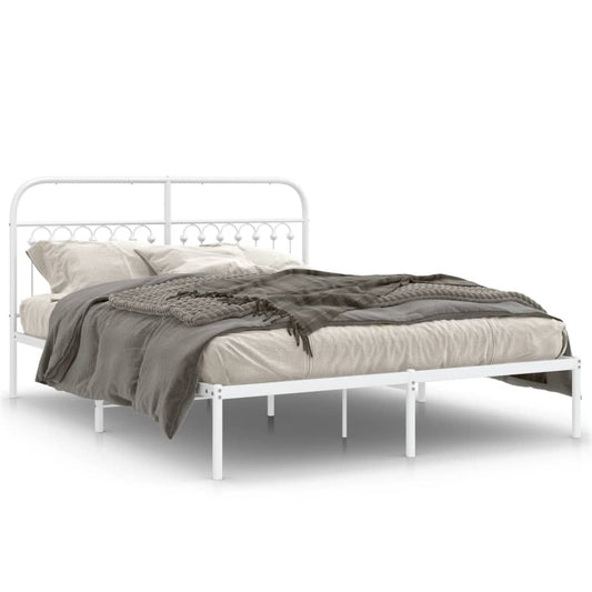 Metal Bed Frame Without Mattress