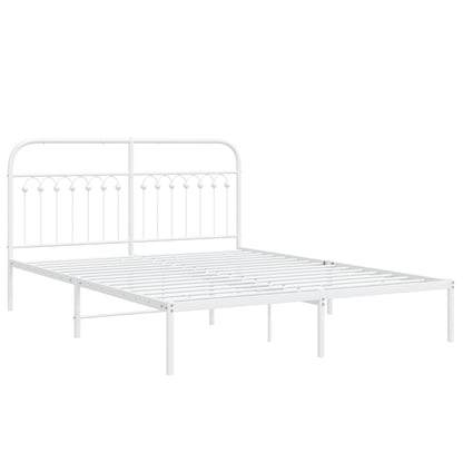 Metal Bed Frame Without Mattress