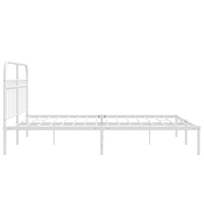 Metal Bed Frame Without Mattress