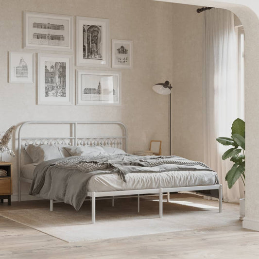 Metal Bed Frame Without Mattress