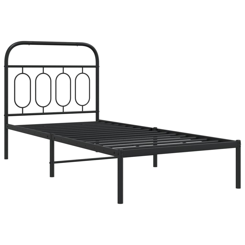 Metal Bed Frame Without Mattress