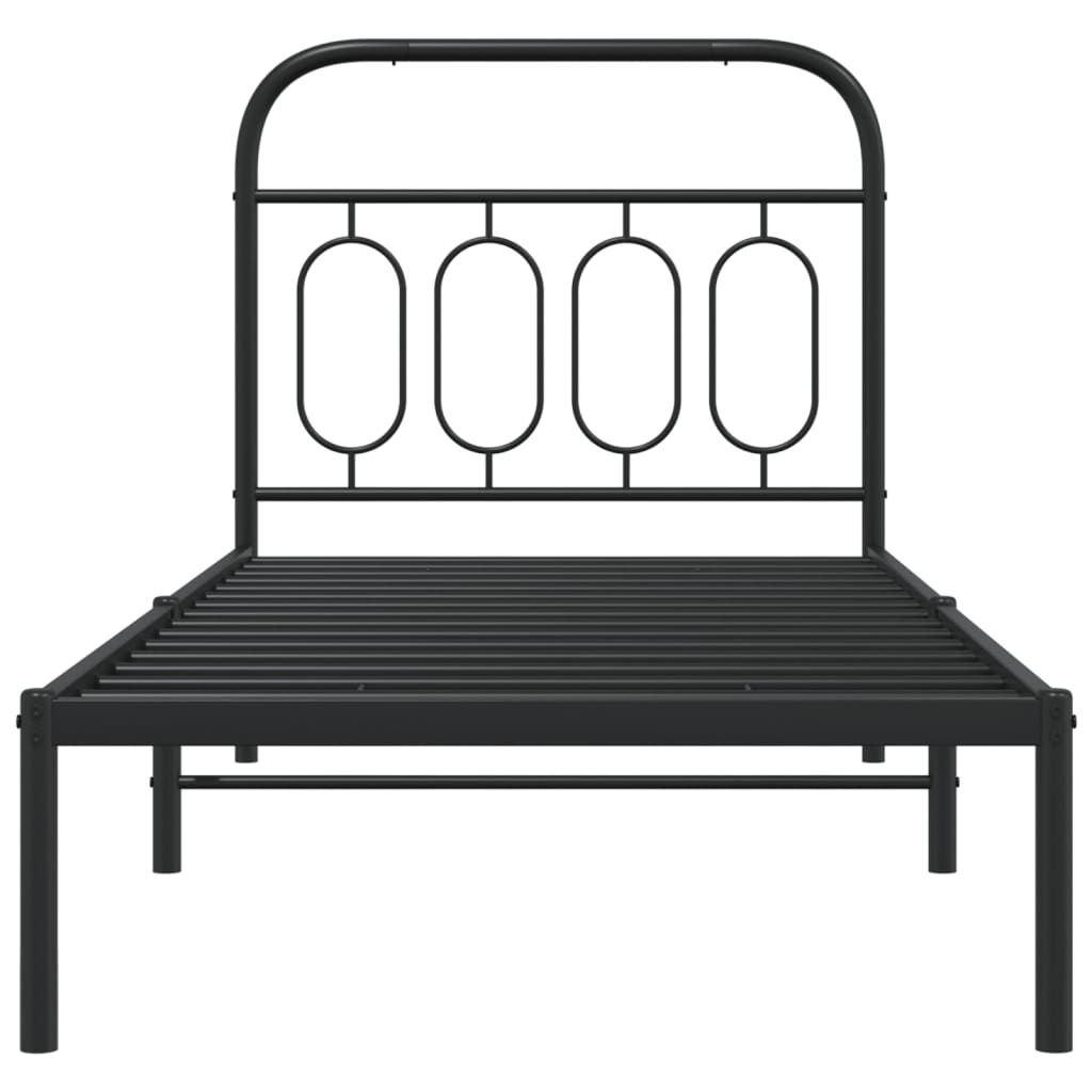 Metal Bed Frame Without Mattress