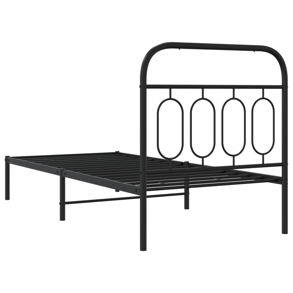 Metal Bed Frame Without Mattress