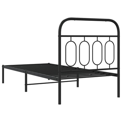 Metal Bed Frame Without Mattress