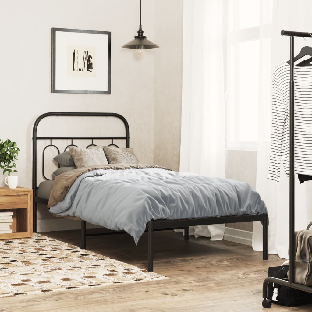 Metal Bed Frame Without Mattress