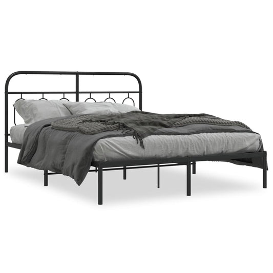 Metal Bed Frame Without Mattress