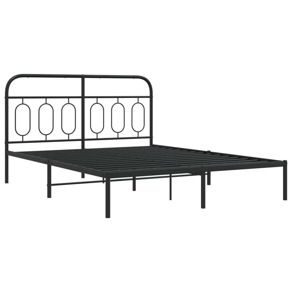 Metal Bed Frame Without Mattress