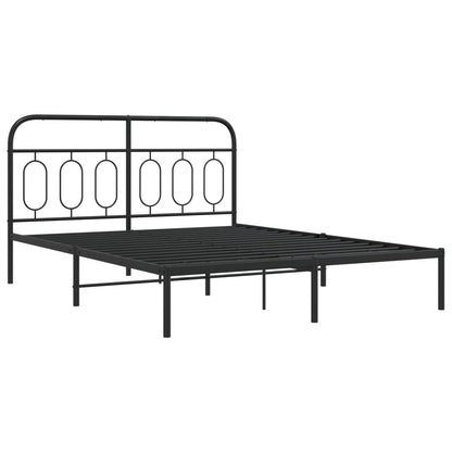Metal Bed Frame Without Mattress