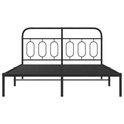 Metal Bed Frame Without Mattress