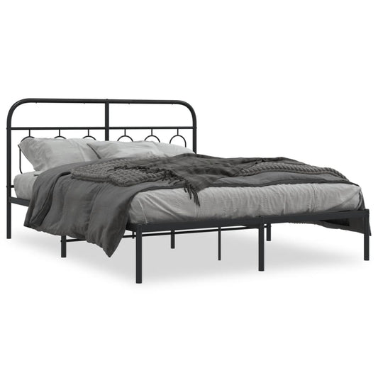 Metal Bed Frame Without Mattress