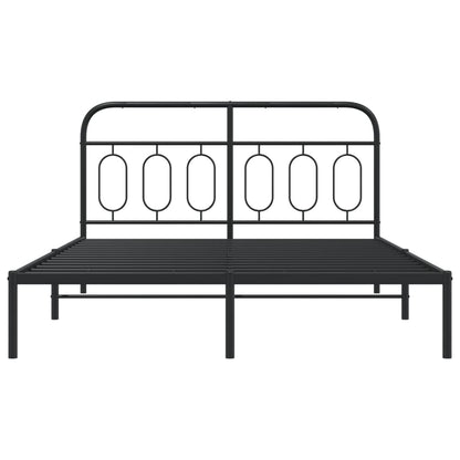 Metal Bed Frame Without Mattress