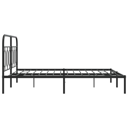 Metal Bed Frame Without Mattress