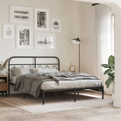 Metal Bed Frame Without Mattress