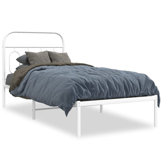 Metal Bed Frame Without Mattress