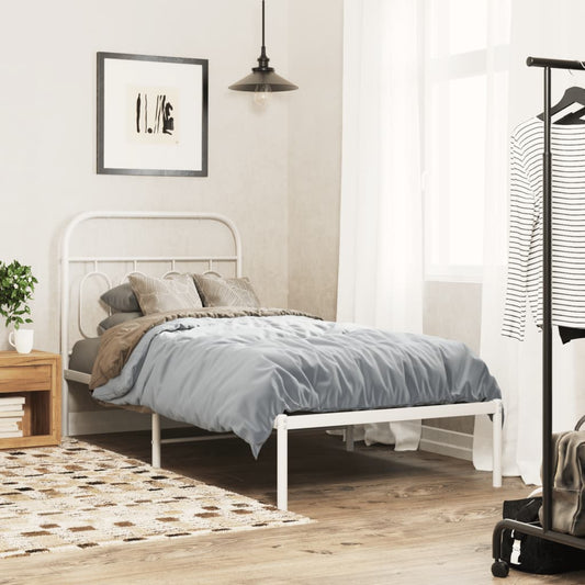 Metal Bed Frame Without Mattress