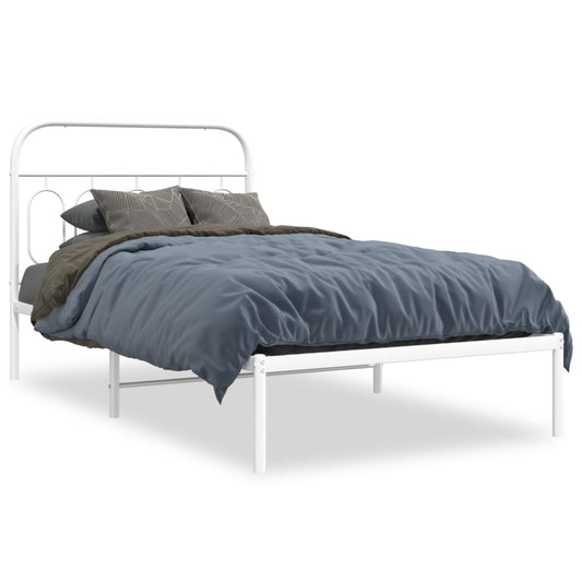 Metal Bed Frame Without Mattress King Single