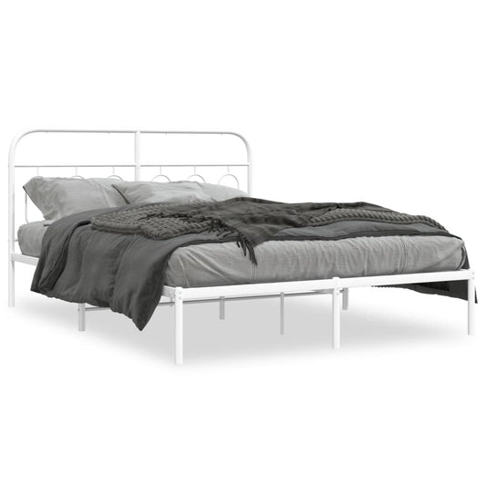 Metal Bed Frame Without Mattress