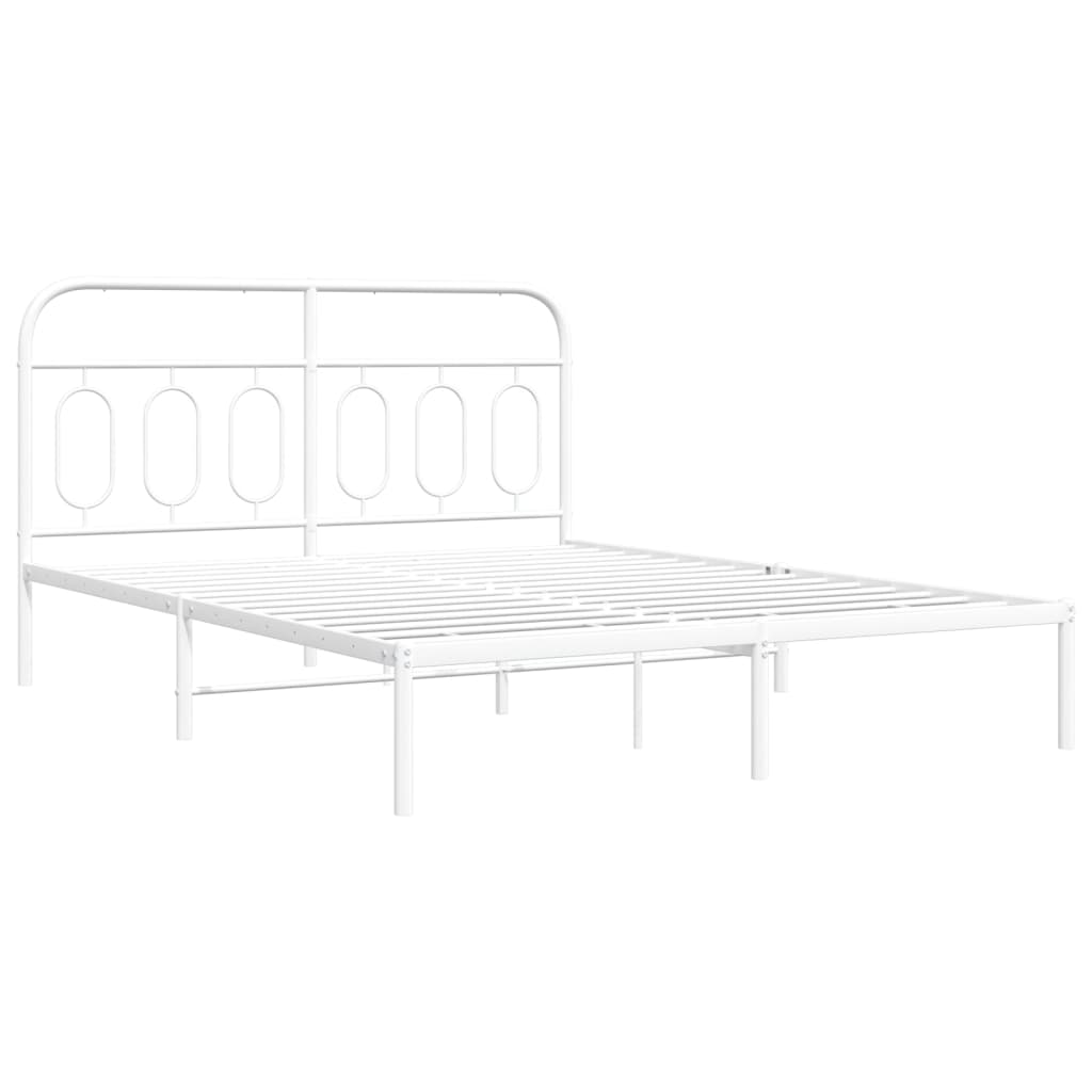 Metal Bed Frame Without Mattress