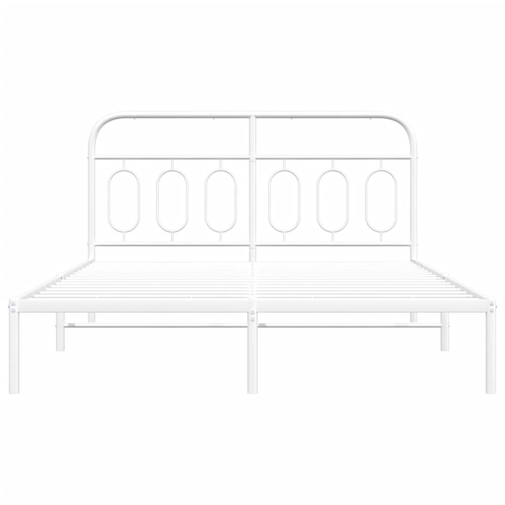 Metal Bed Frame Without Mattress
