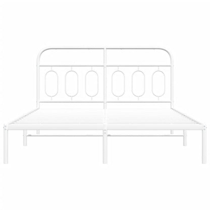 Metal Bed Frame Without Mattress