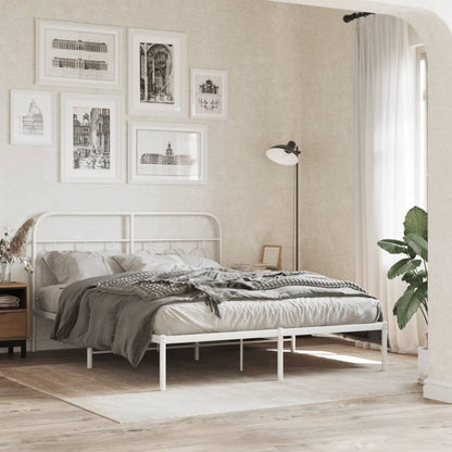 Metal Bed Frame Without Mattress