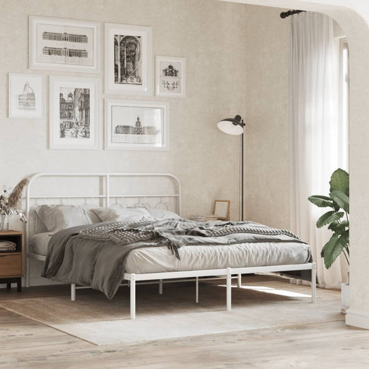 Metal Bed Frame Without Mattress