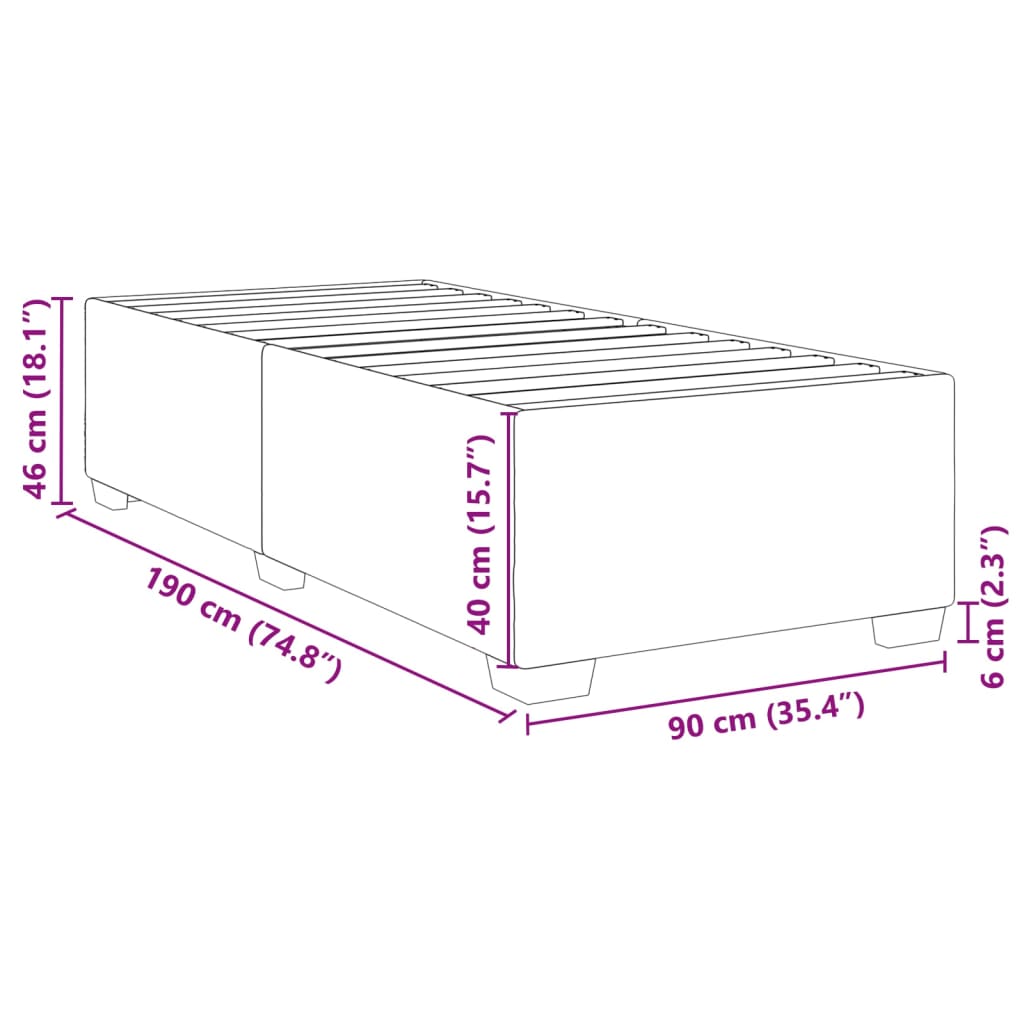 Bed Frame Without Mattress Fabric